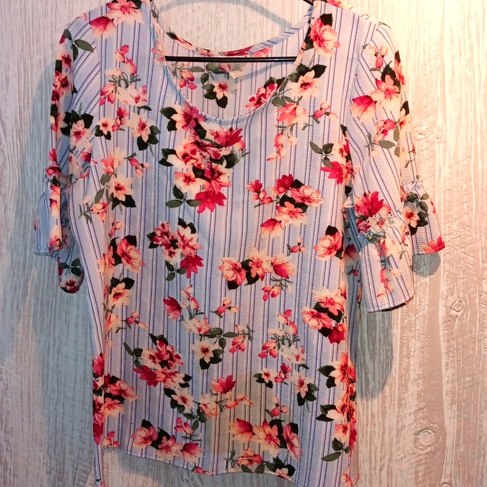 Womens Rods Western Store floral top